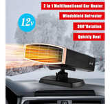 Car Heater,12V Portable Car Heater Plug into Cigarette Lighter 2 in 1 Fast Heati - Image 7