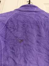 Columbia Benton Springs Women's Lavender Fleece Full Zip Jacket XL - Image 4