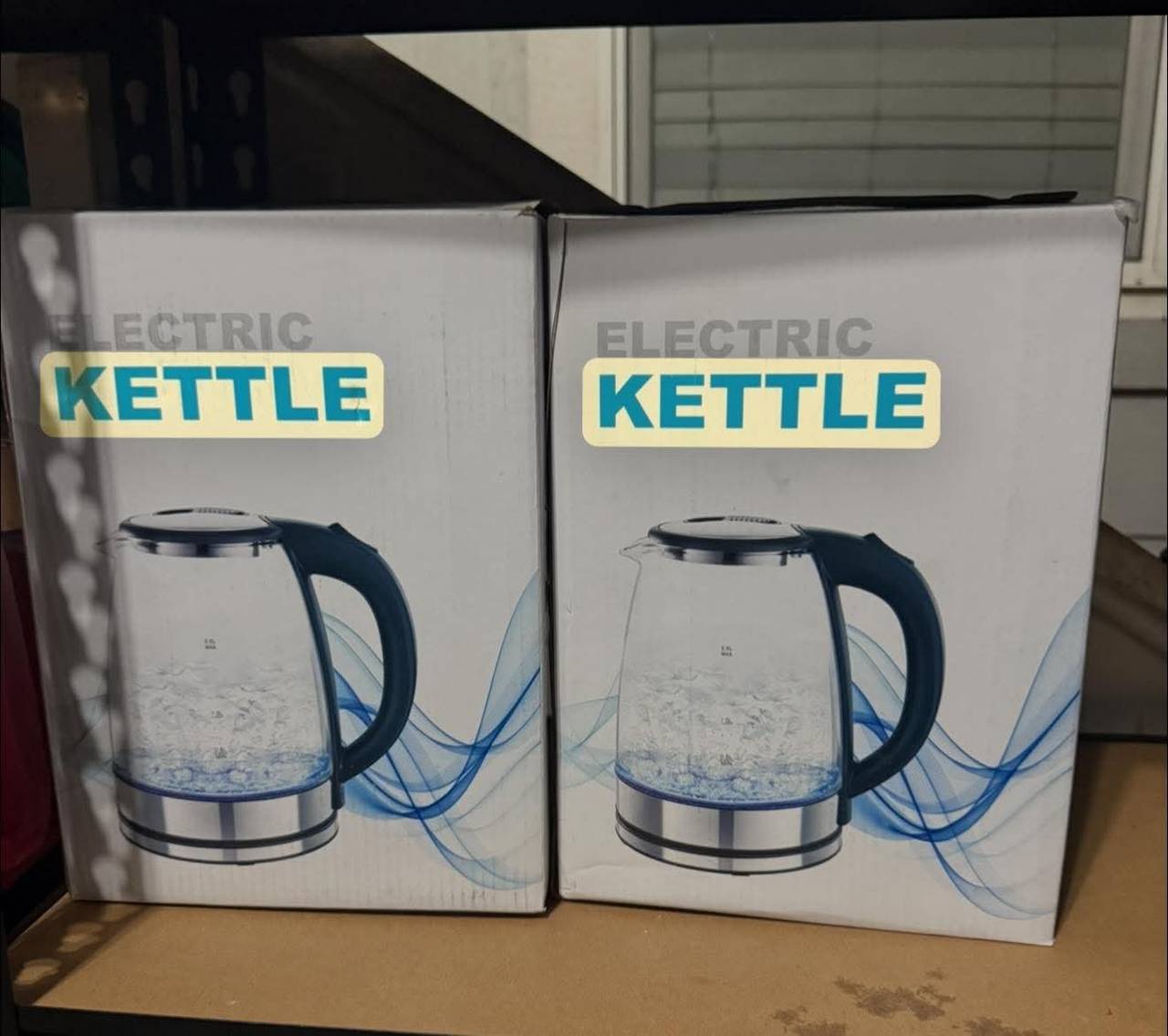 1.7L Glass Electric Kettle with LED Illumination