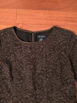 Doncaster Collection Olive Green Lace Top - Image 2
