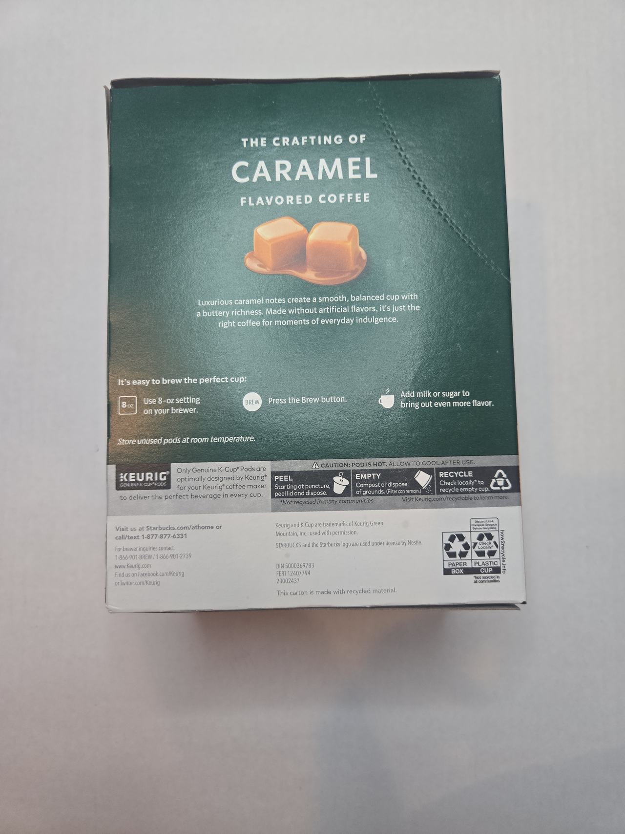Starbucks Caramel Flavored K-Cup Pods (22 Count)