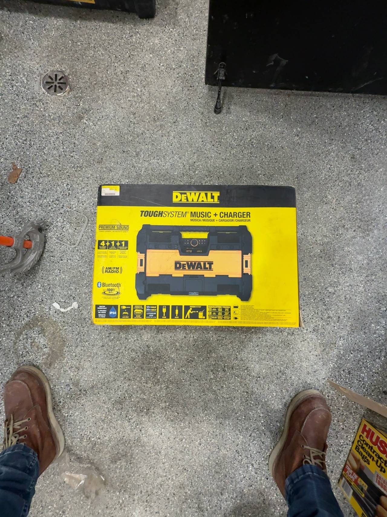 DEWALT ToughSystem 14.5" Portable Stackable Bluetooth Radio