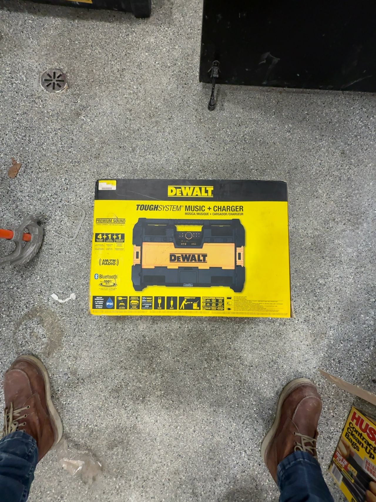 DEWALT ToughSystem 14.5" Portable Stackable Bluetooth Radio