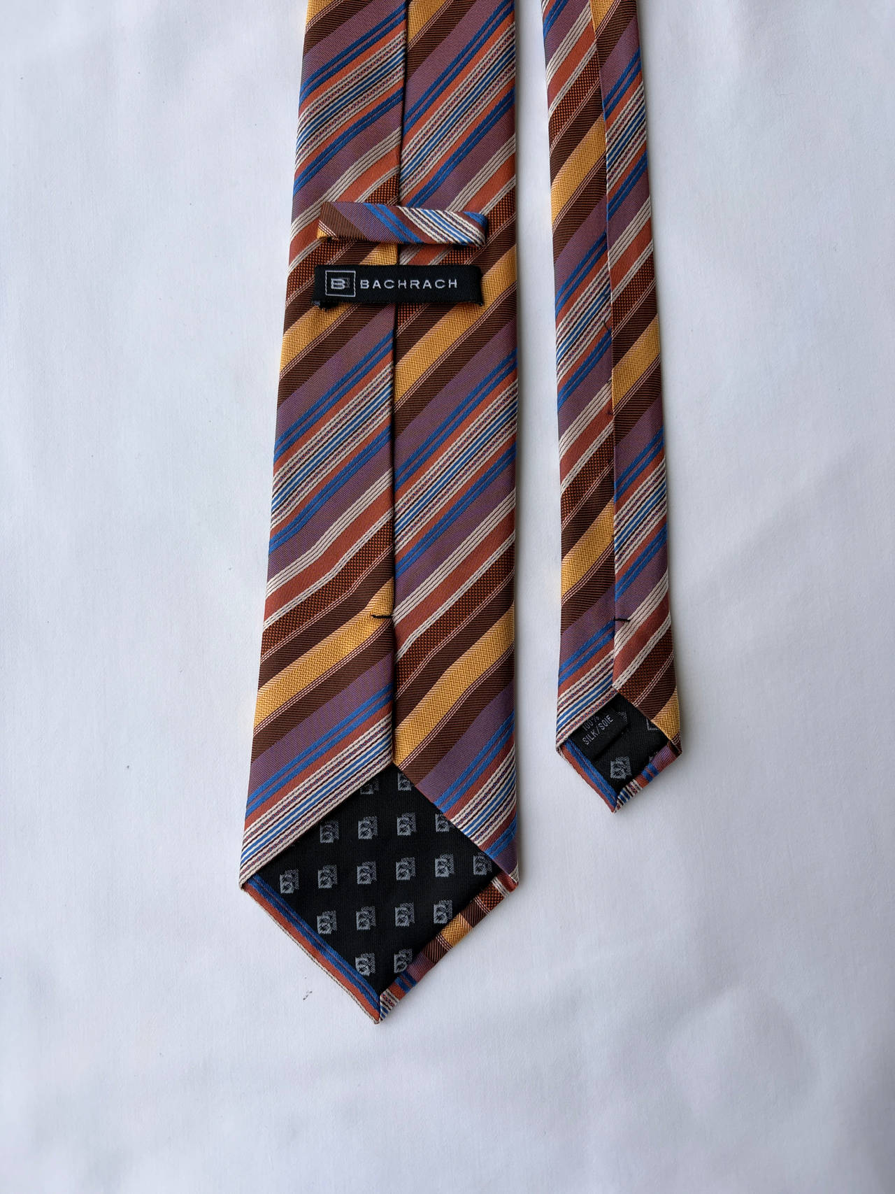 Bachrach Silk Striped Tie
