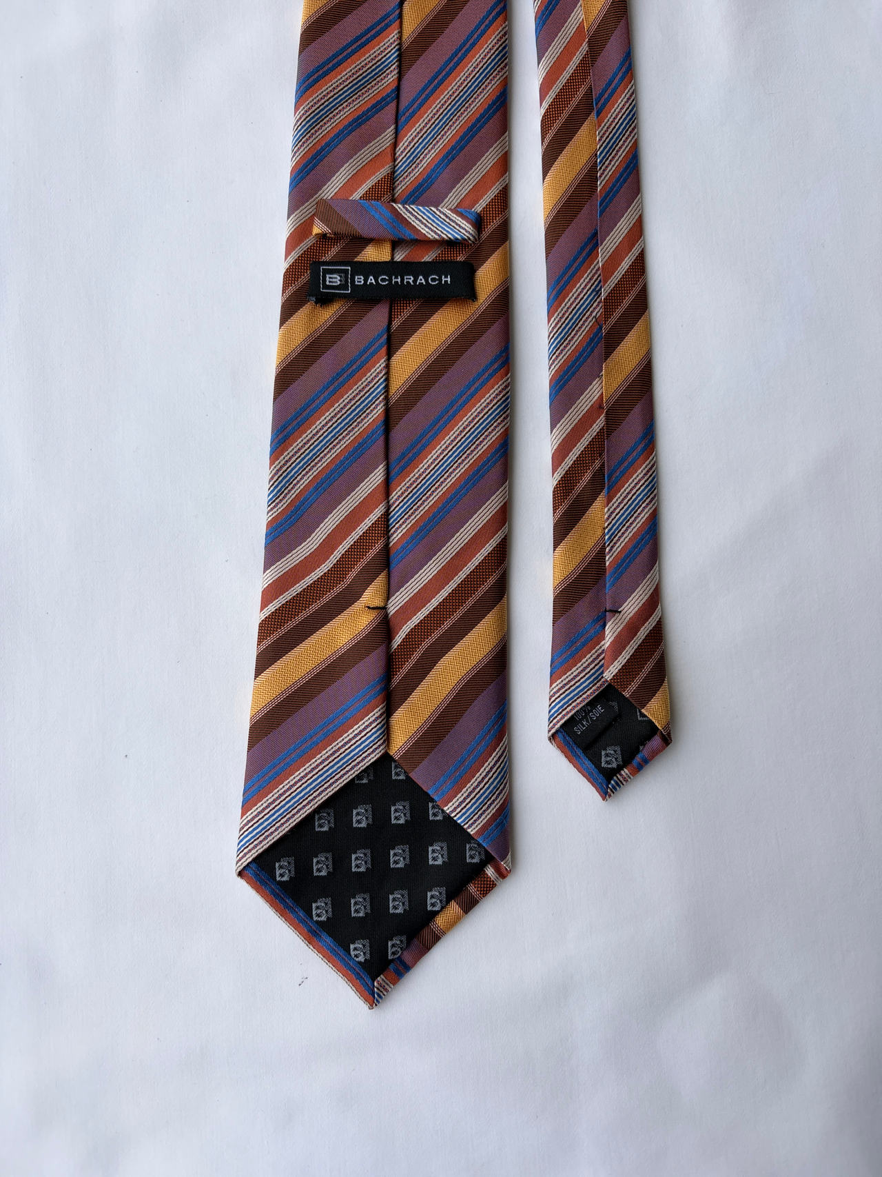 Bachrach Silk Striped Tie