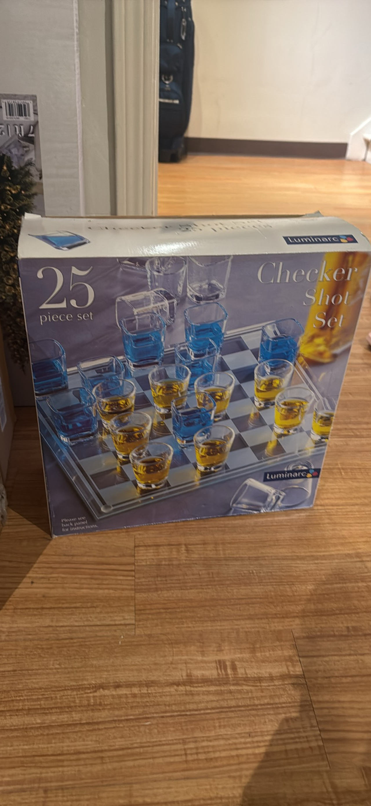 Luminarc 25 Piece Checker Shot Set
