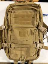 Hannibal Tactical Hydration Backpack with CamelBak Bladder Tan MOLLE - Image 1