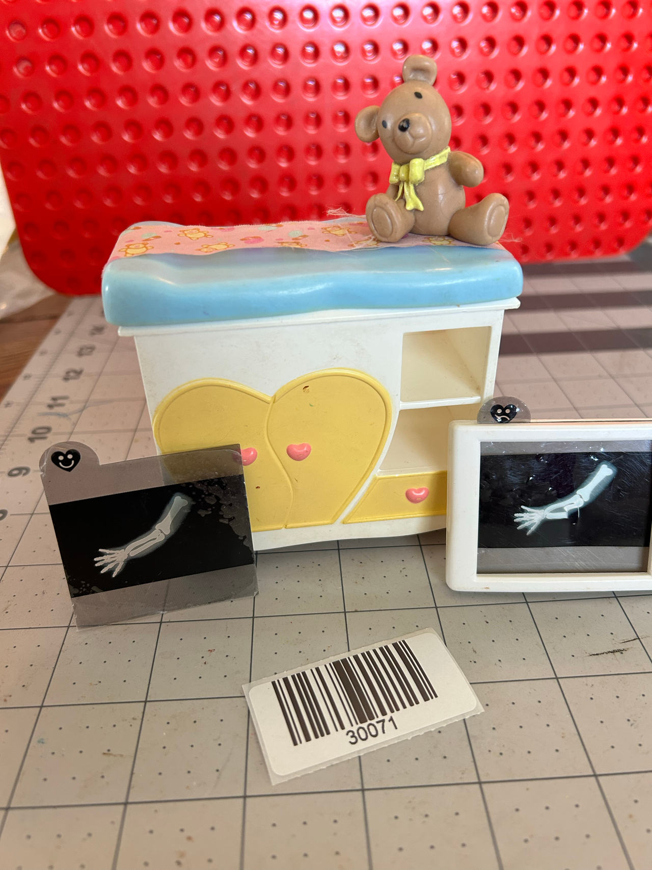Barbie Kelly CHECK UP TIME dr office playset vtg 2000s