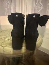 Kate Spade New York Suede Bow Ankle Boots - Image 2