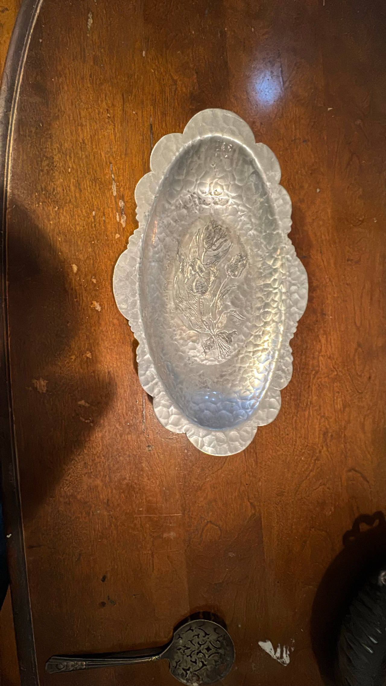 Antique Decorative Metal Tray