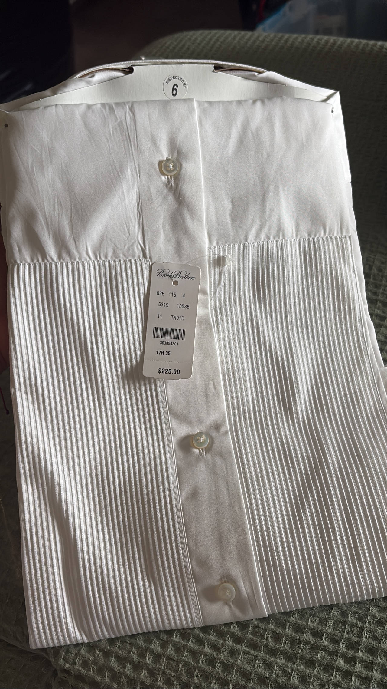 Brooks Brothers Tuxedo Shirt