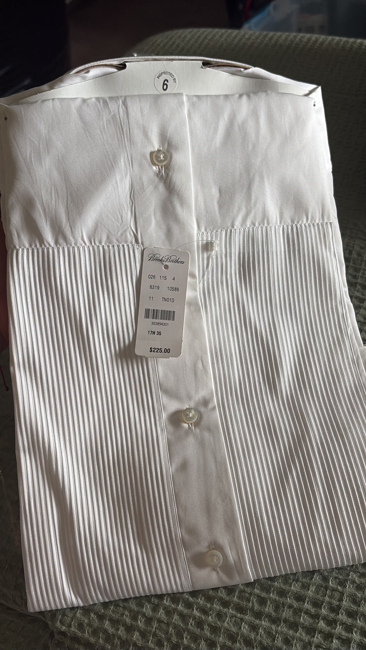 Brooks Brothers Tuxedo Shirt
