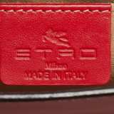 ETRO Pink Leather Fold-Over Shoulder Bag
  - Image 4