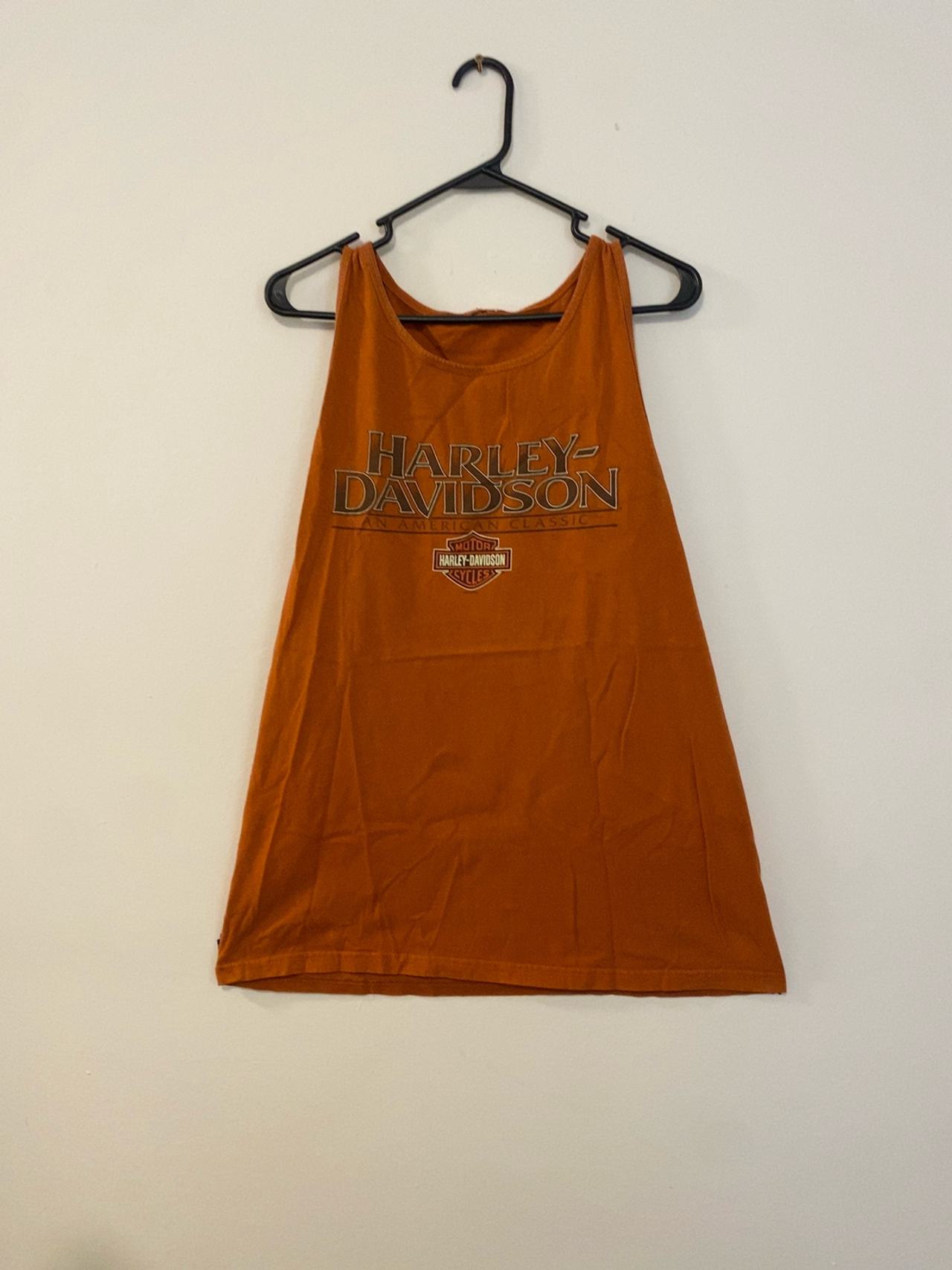Harley-Davidson Orange Tank Top