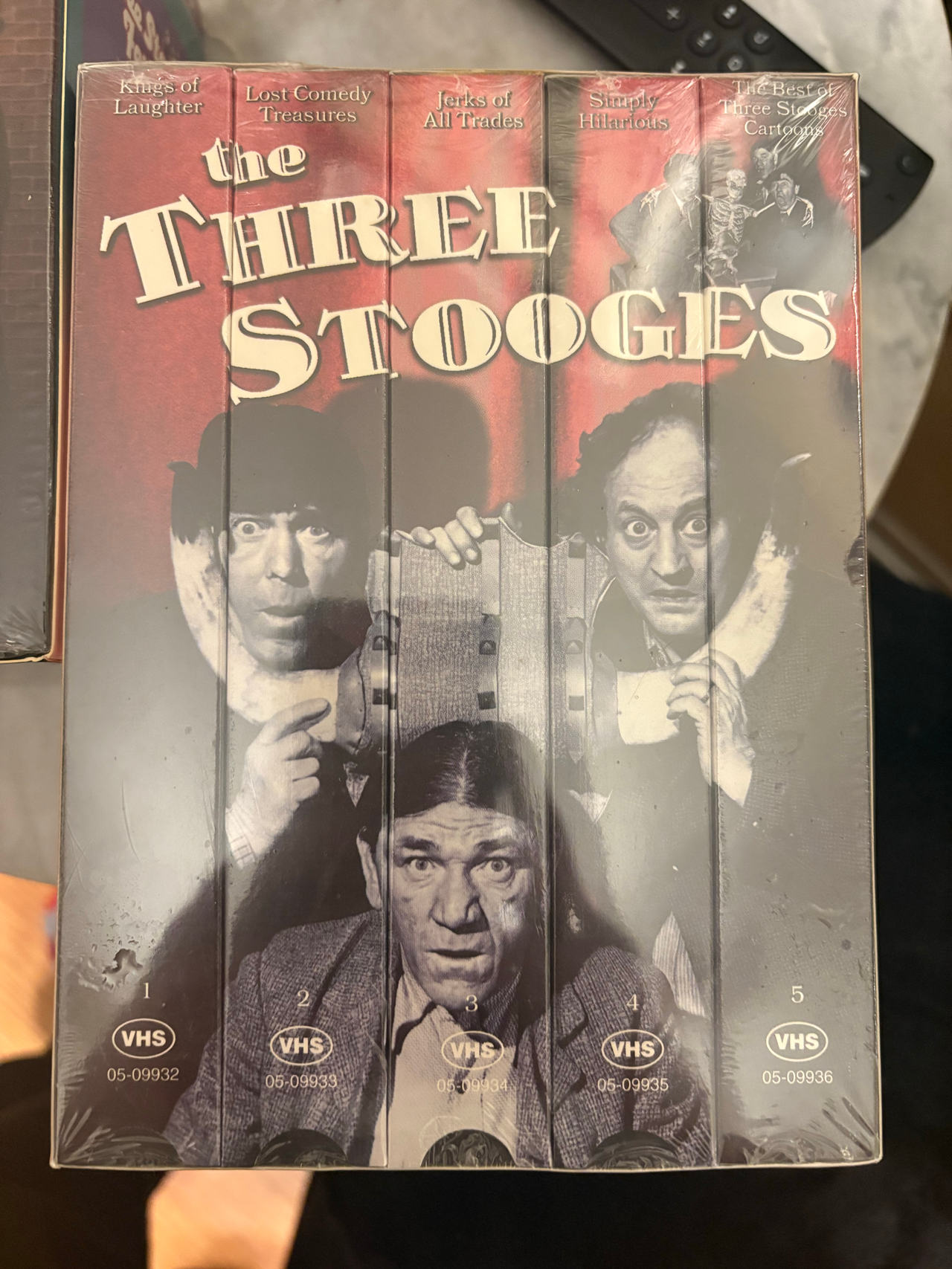The Three Stooges VHS Box Set