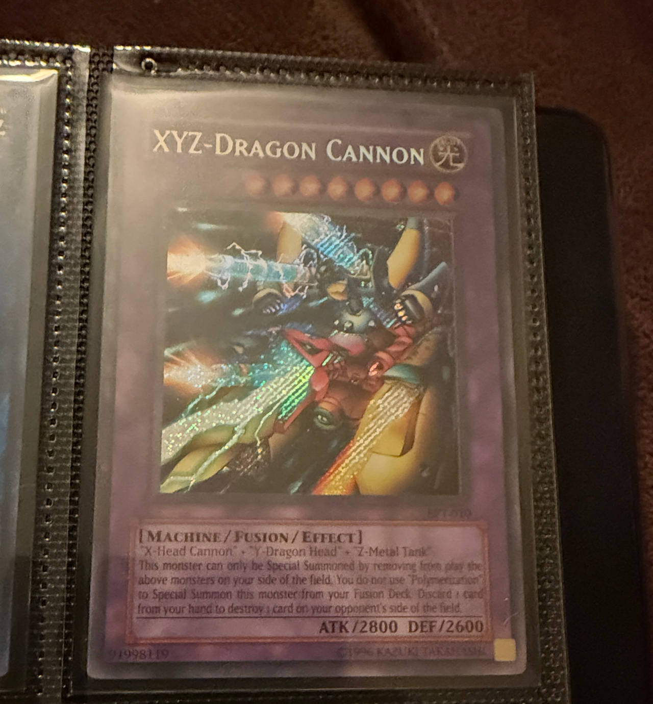 Yu-Gi-Oh! XYZ-Dragon Cannon Secret Rare MFC-052