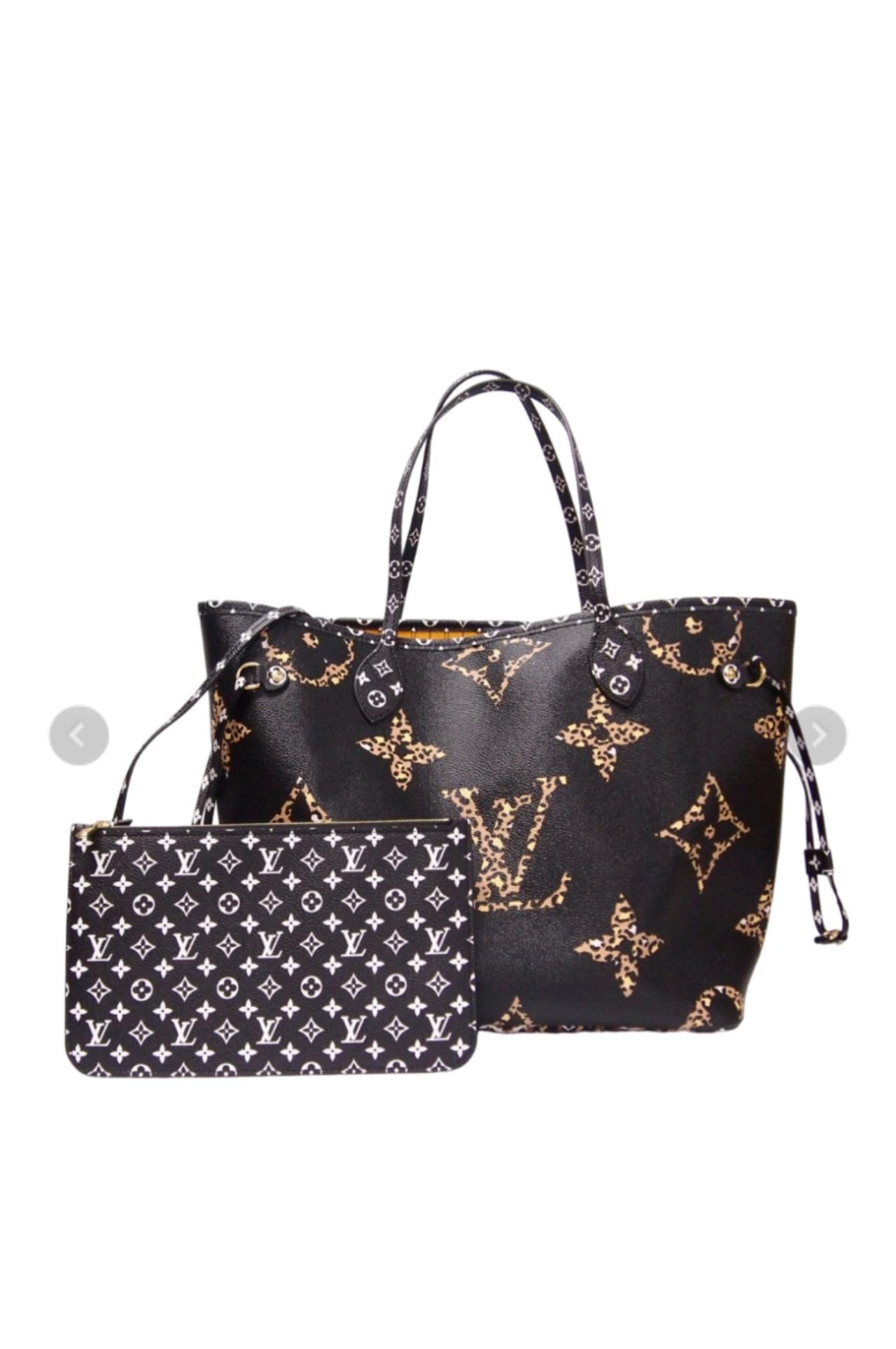 Louis Vuitton Neverfull MM jungle collection 
