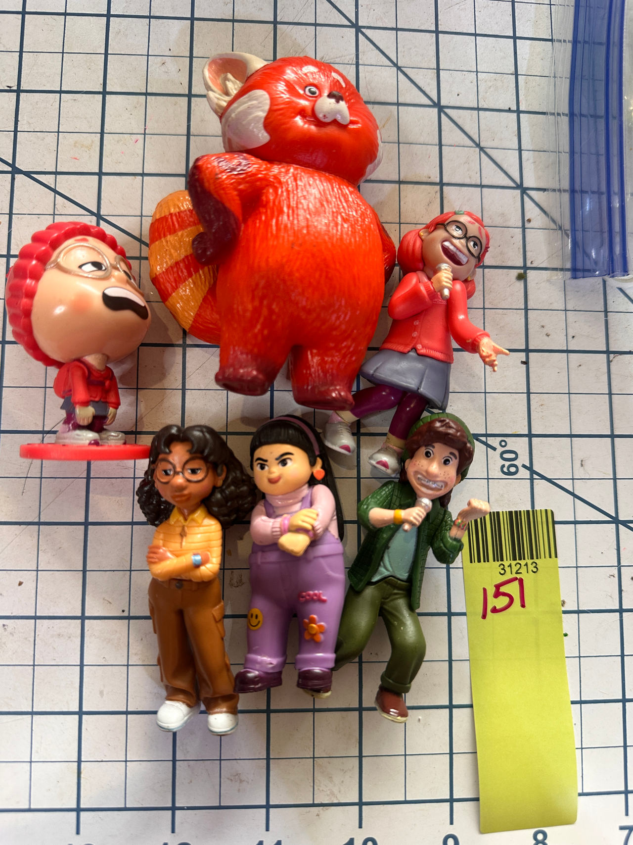 Disney Pixar Turning Red Figurine Set