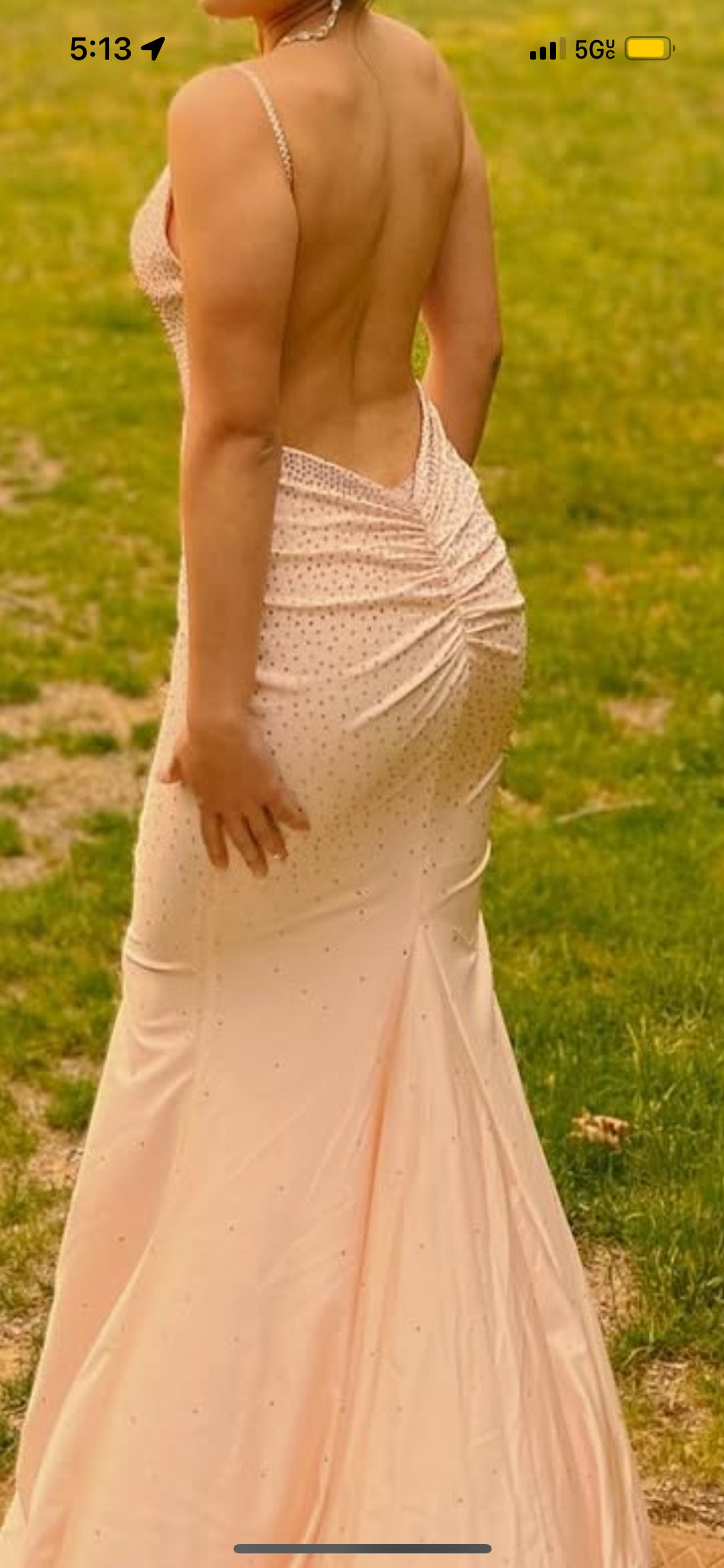 Backless Evening Gown