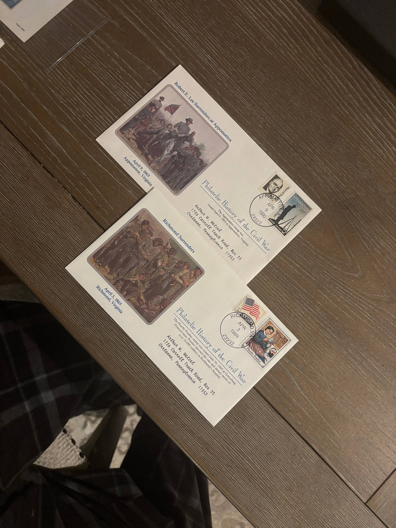 Civil War Commemorative First Day Covers