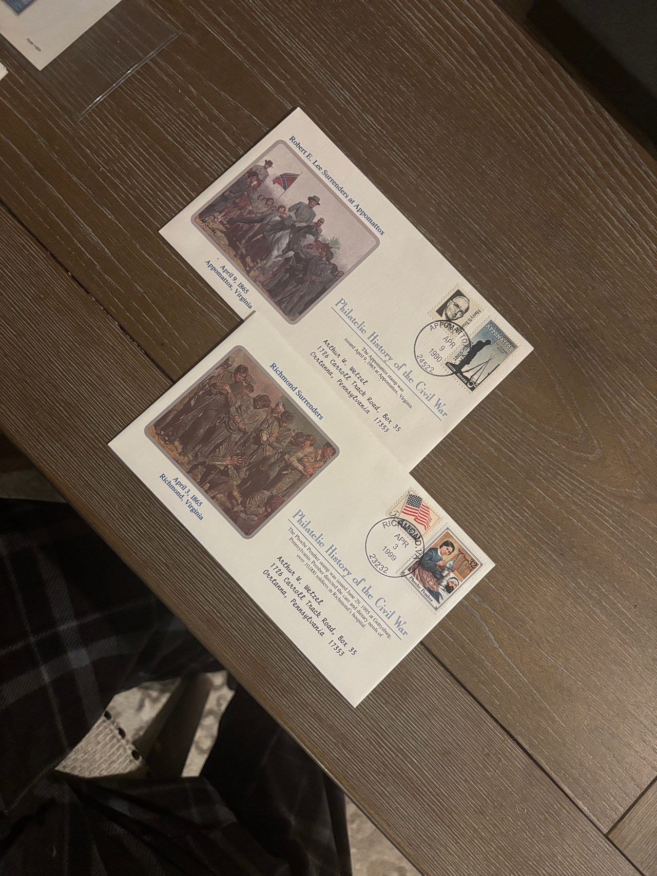 Civil War Commemorative First Day Covers