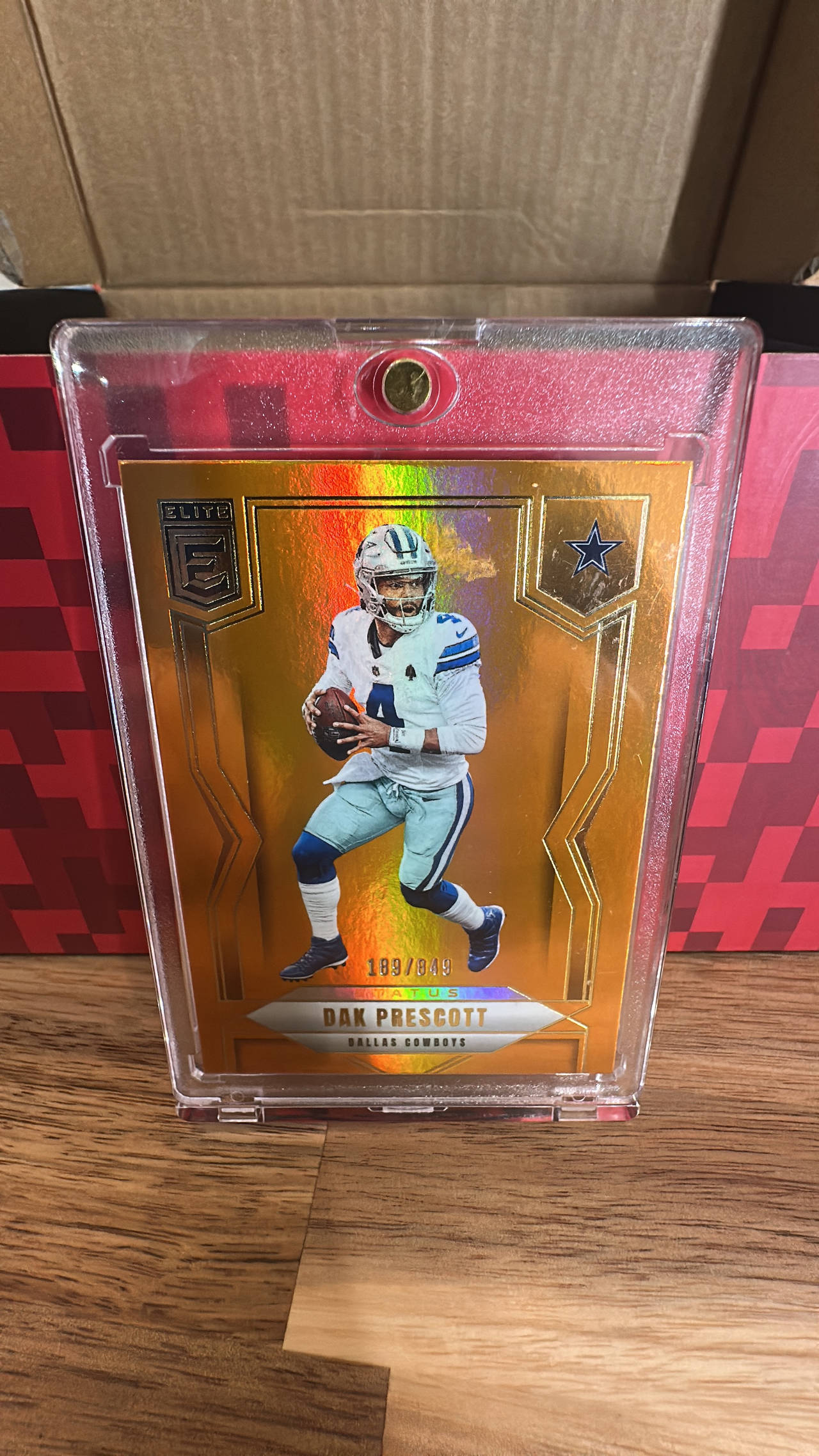 2022 Panini Donruss Elite Dak Prescott Status Gold /349 #41