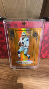 2022 Panini Donruss Elite Dak Prescott Status Gold /349 #41 - Image 1