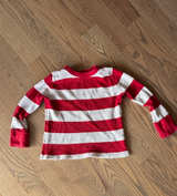 Hanna Andersson Kids Striped Thermal Top - Image 1
