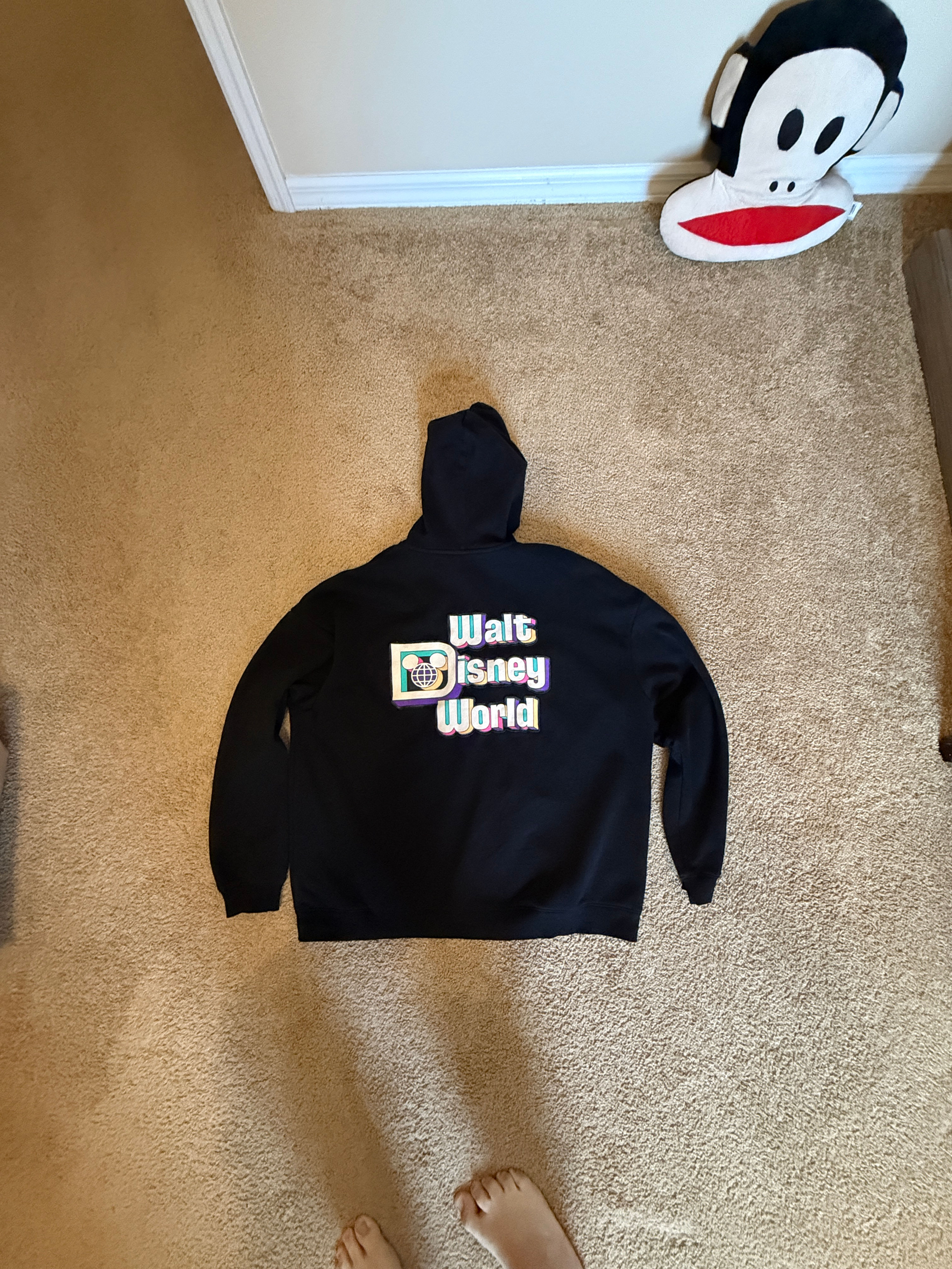 Walt Disney World Retro Logo Hoodie XL