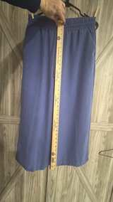 Zenana Linen Blend Elastic Waist Pants size XL Designer Boho - Image 6