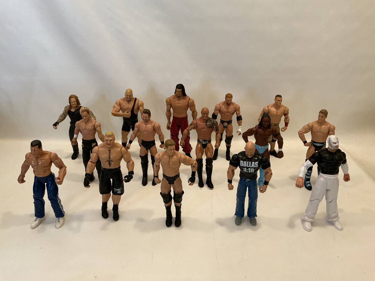 WWE Ruthless Aggression Action Figures Lot of 14