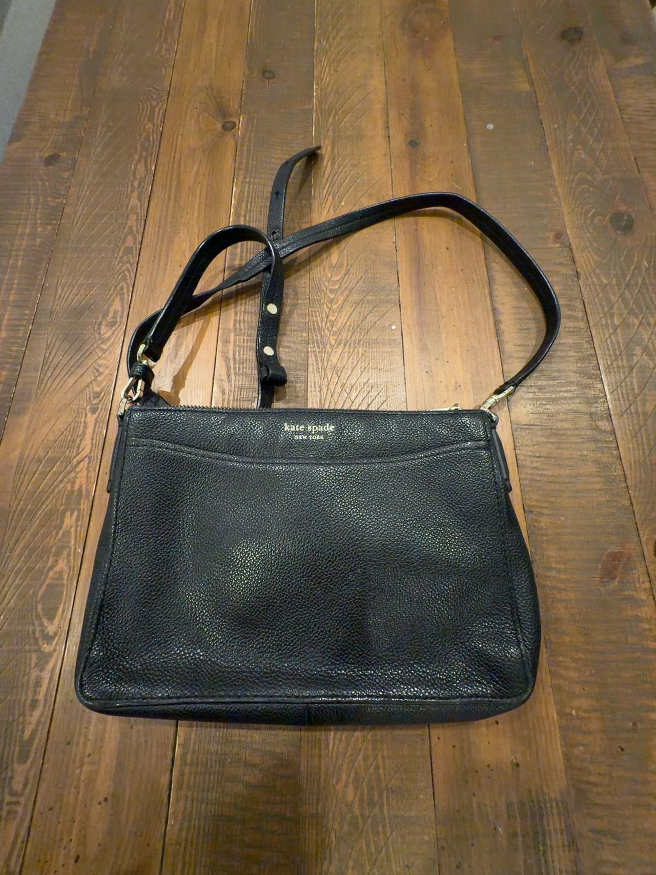 Kate Spade Margaux Medium Convertible Crossbody Bag Black
