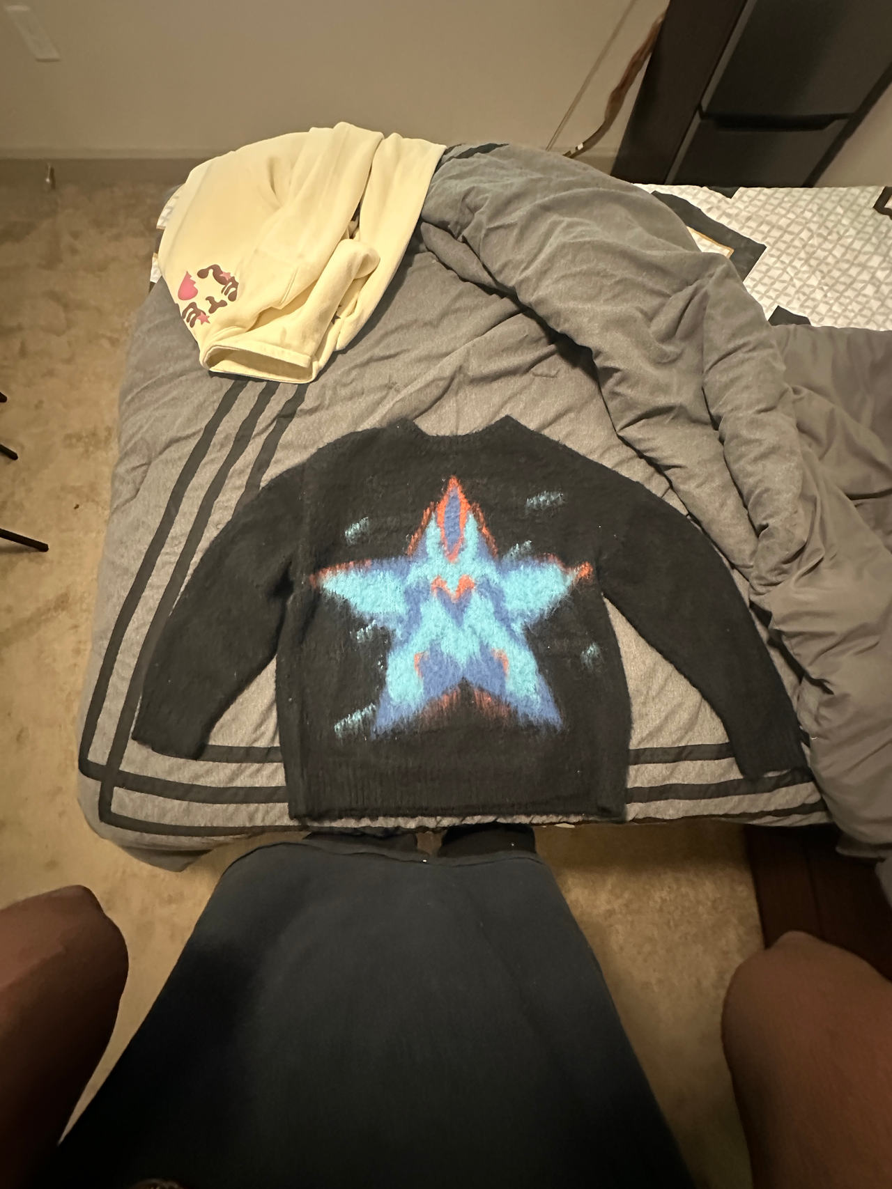 Saint Laurent Star Mohair Sweater