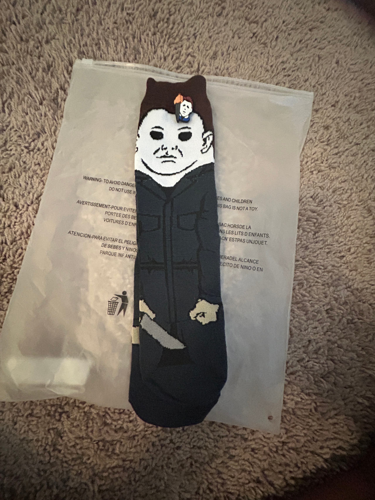Michael Myers Halloween Socks