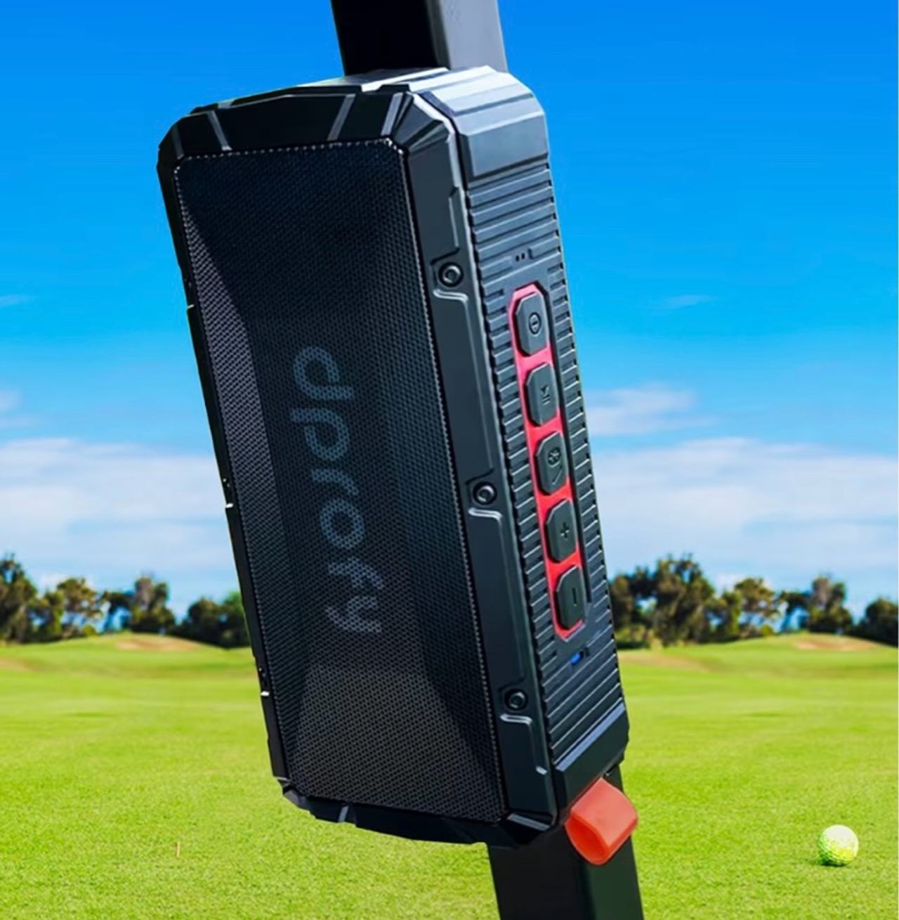 Pro Portable Magnetic Bluetooth Golf Speaker Wireless Waterproof IPX6/Shockproof