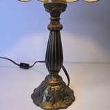 Coca-Cola Tiffany Style Stained Glass Table Lamp - Image 2