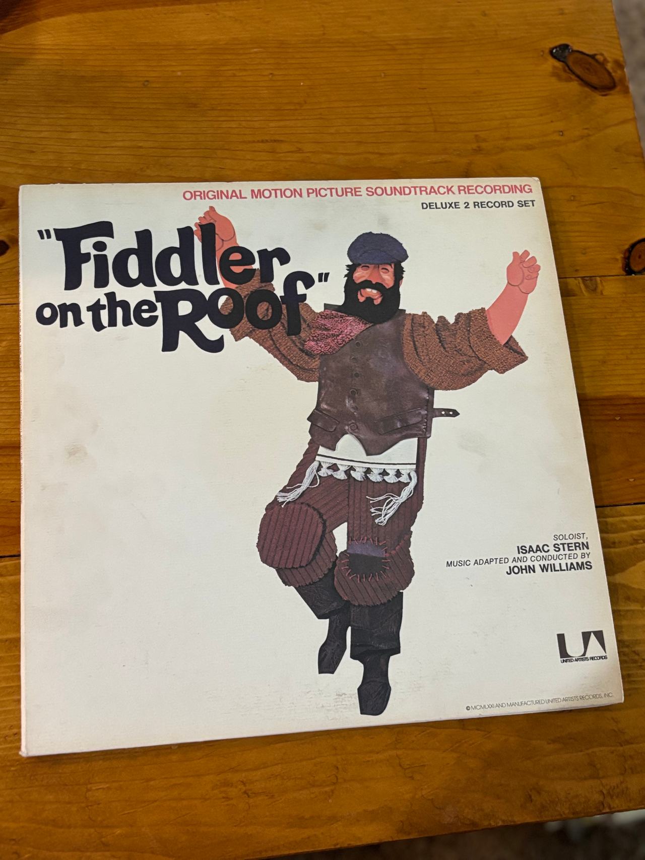 Fiddler on the Roof Original Motion Picture Soundtrack Deluxe 2 Record Set