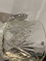 Vintage Pressed Glass Sugar Bowl with Lid - Image 2