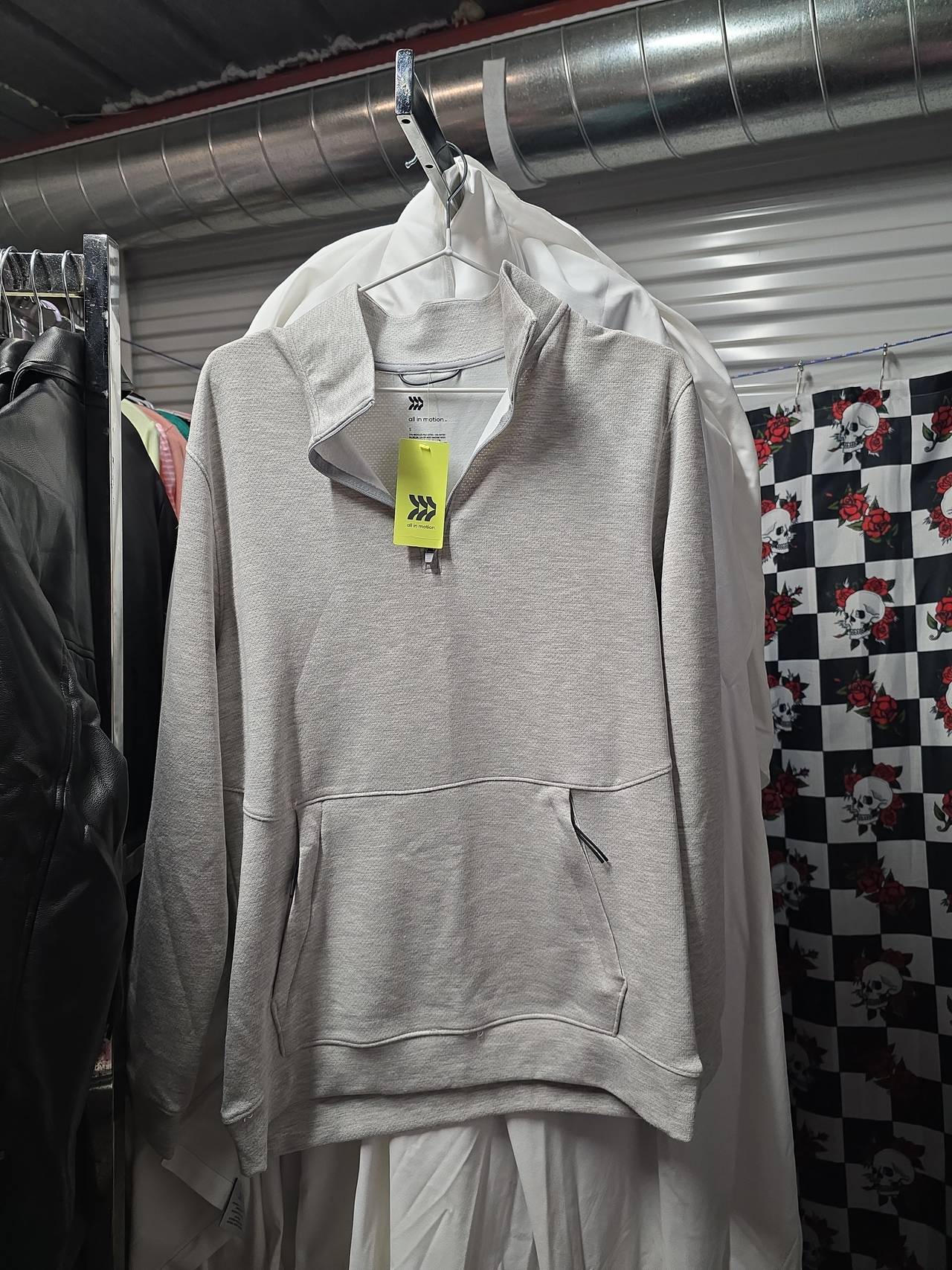 All in Motion Men's Textured 1/4 Zip Pullover