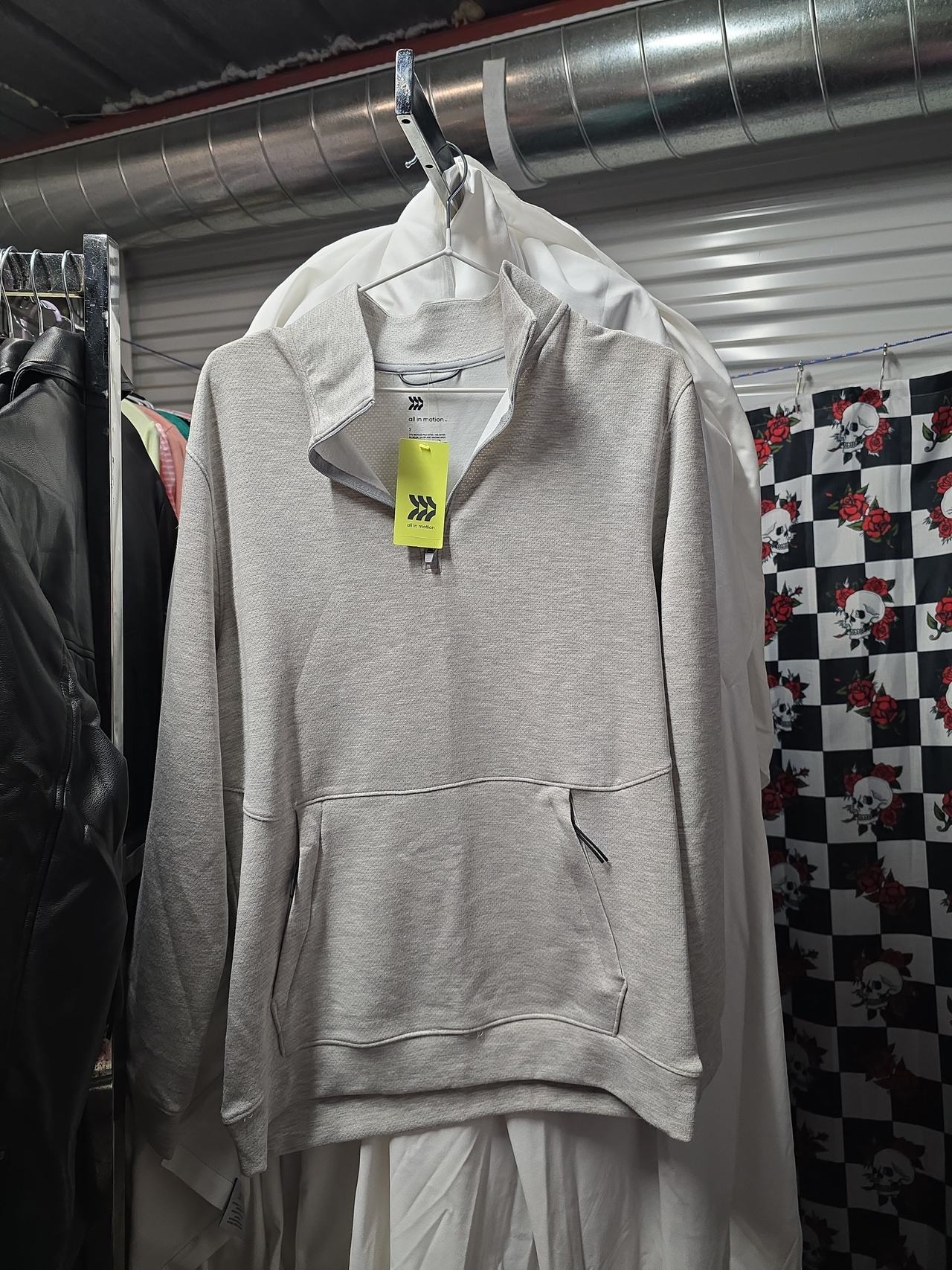 All in Motion Men's Textured 1/4 Zip Pullover