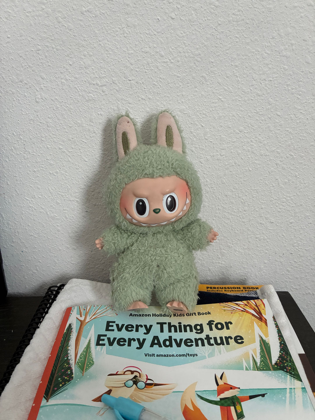 Green labubu