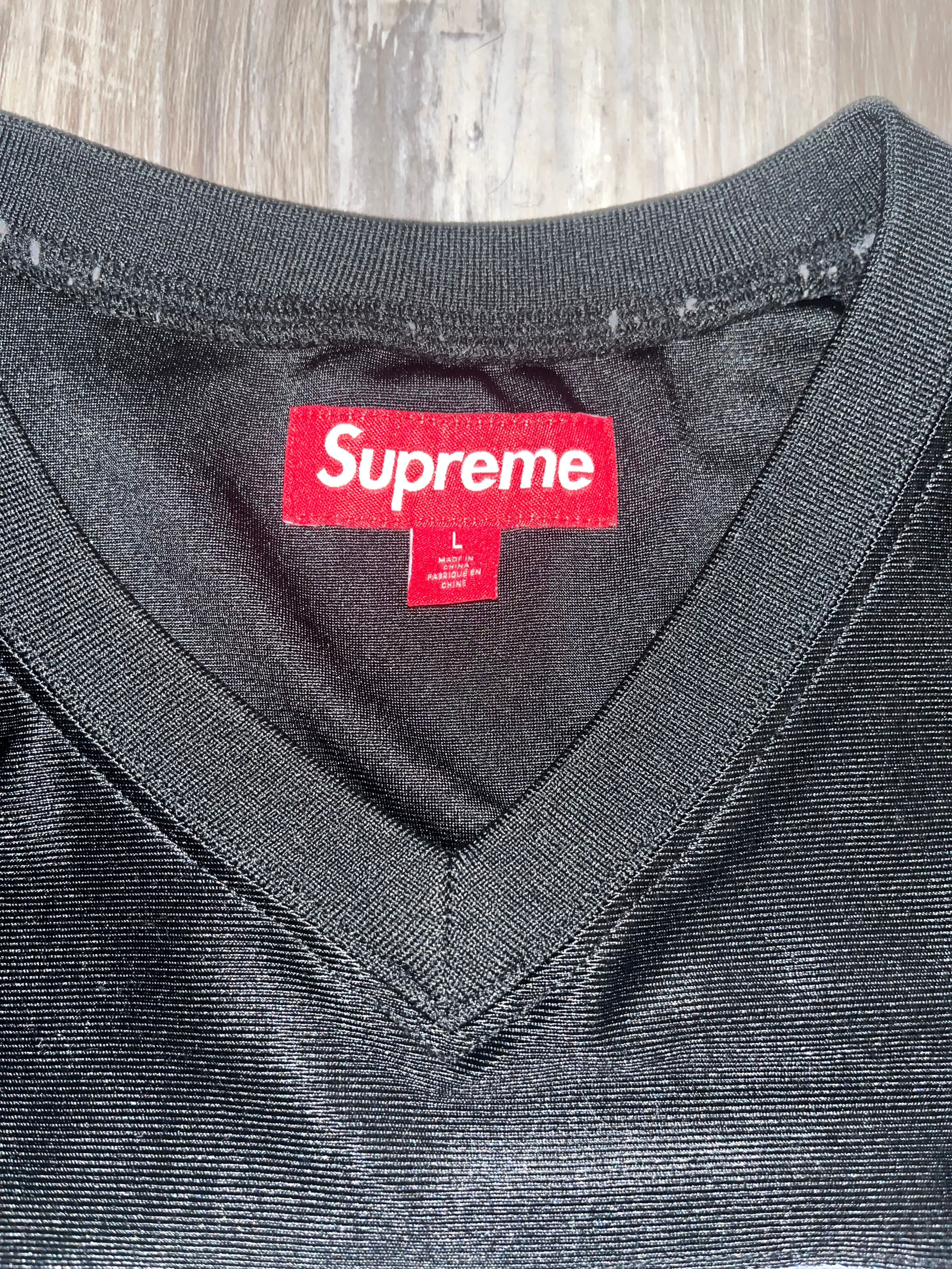 Supreme/Aphex Twin Football Jersey
Style: Black
Size: Large - Image 5