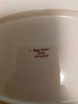 Haviland Limoges Pink Floral Oval Serving Platter - Image 1