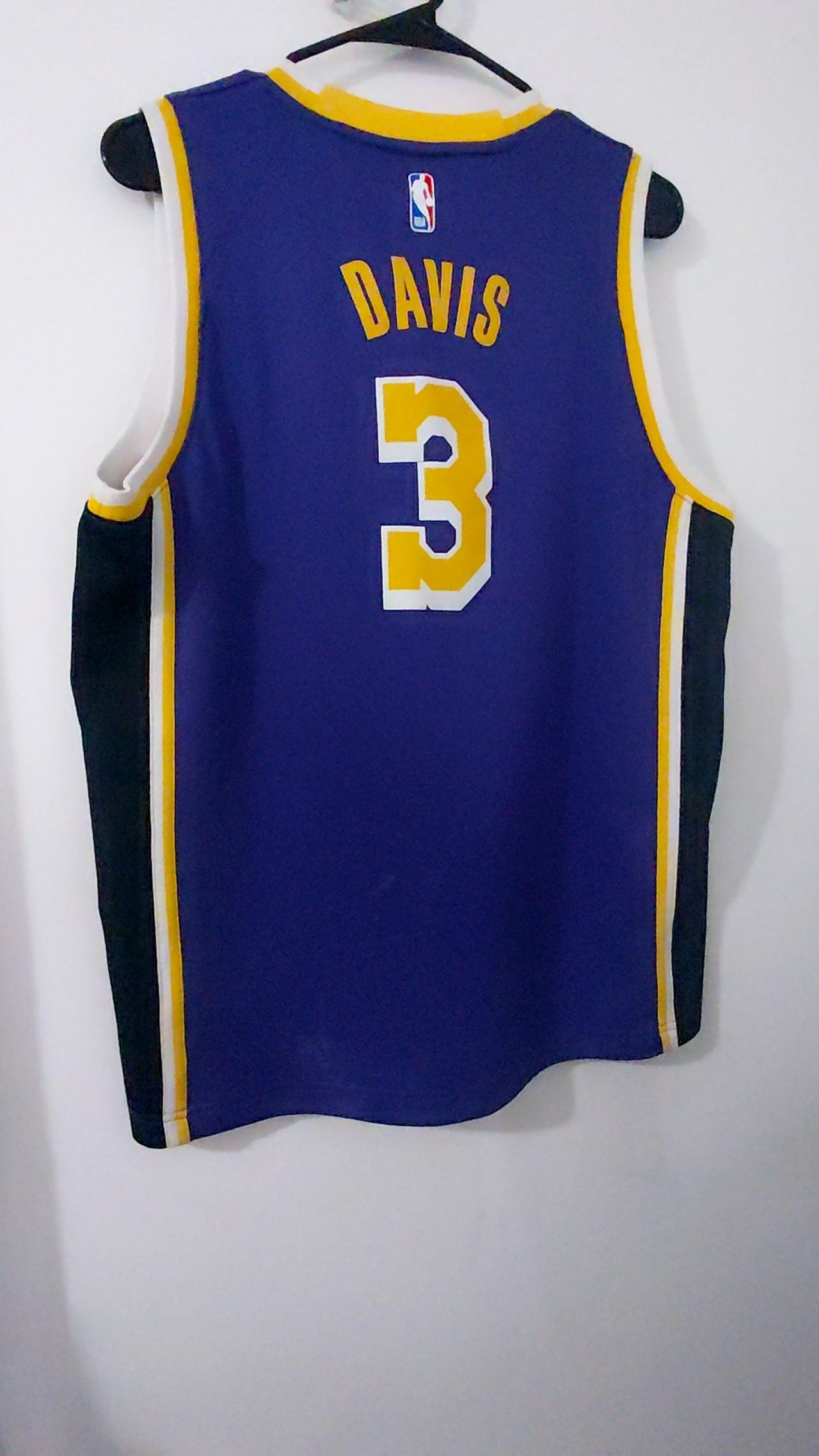 Jordan NBA Anthony Davis Lakers Statement Edition Jersey