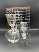 Steuben Twisted Stem Crystal Water Goblets - Image 3