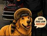 OnThePath Faux Fur Coonskin Hat - Image 6