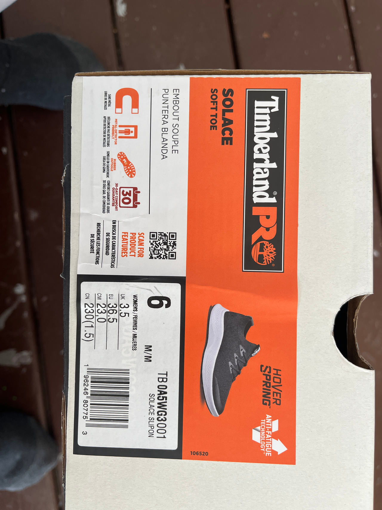 Timberland PRO Women's Solace Slip-On Soft Toe Work Shoe
