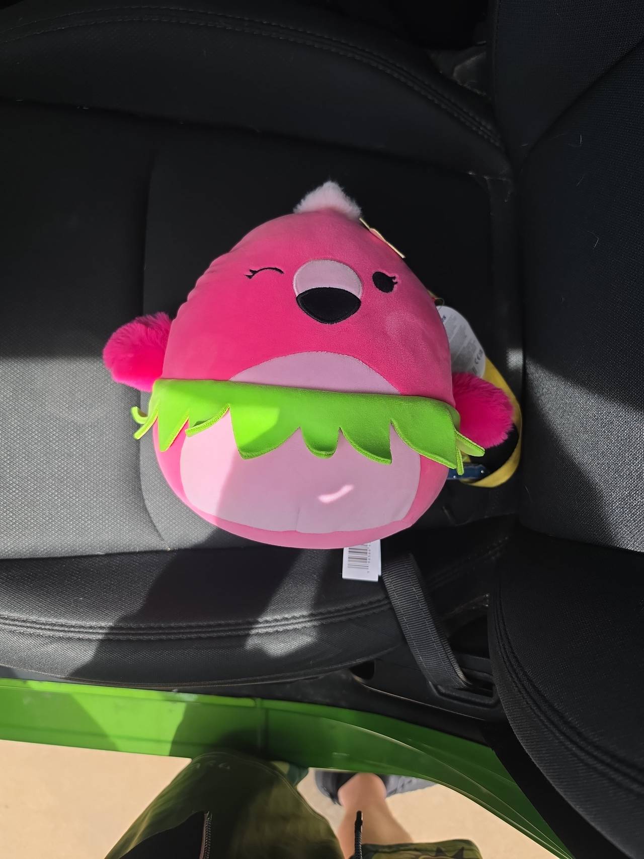 Squishmallows Cookie the Flamingo with Hula Skirt
