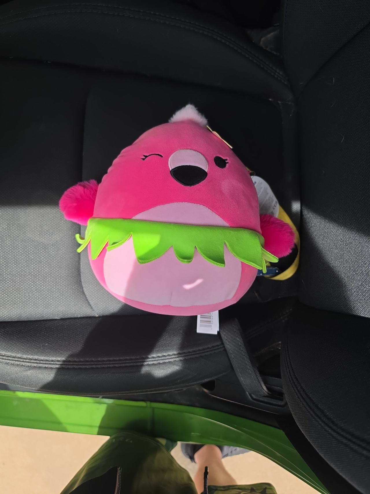 Squishmallows Cookie the Flamingo with Hula Skirt