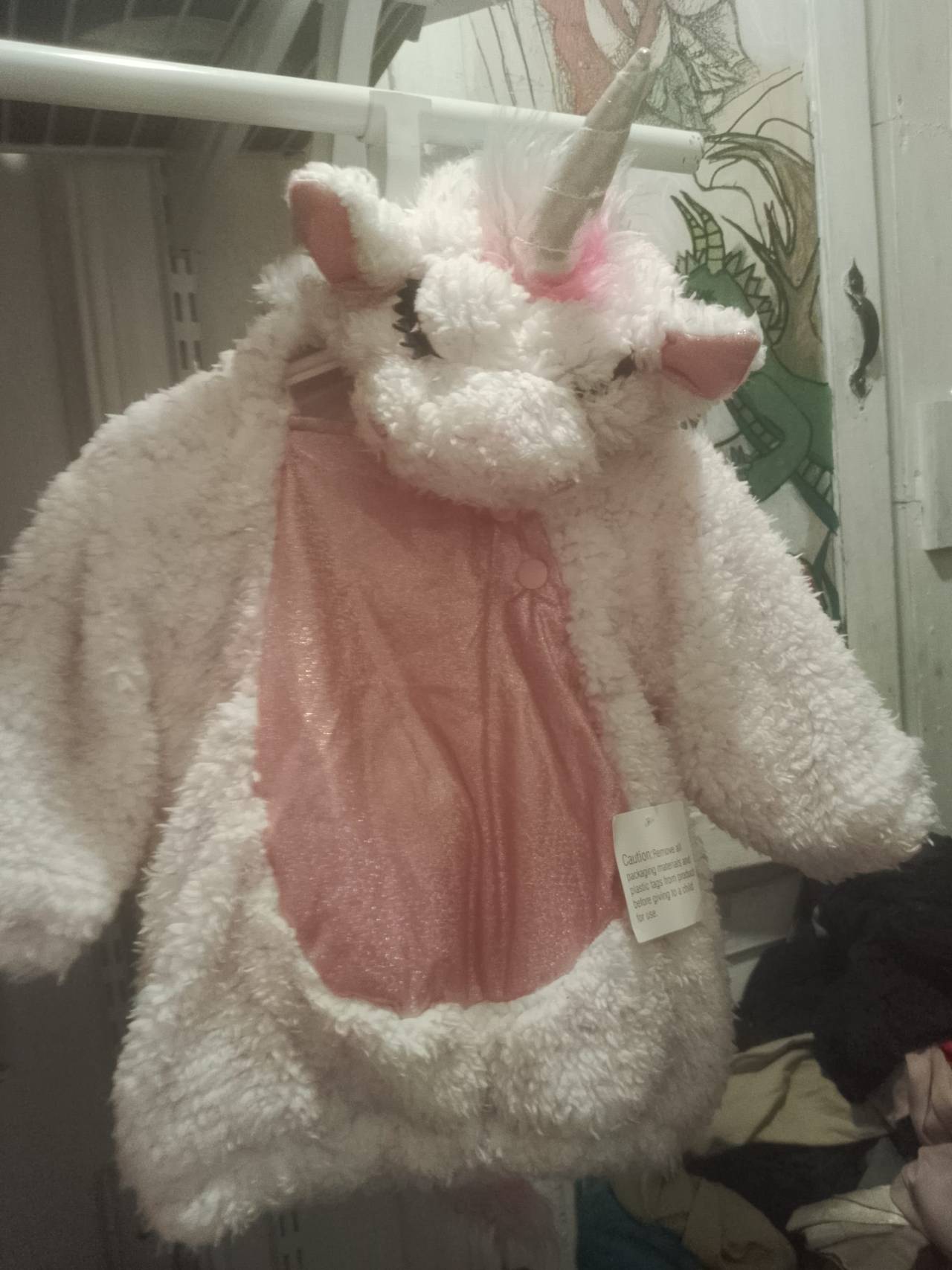 Carter's Baby Girls' 2-Piece Unicorn Halloween Costume 12-18m